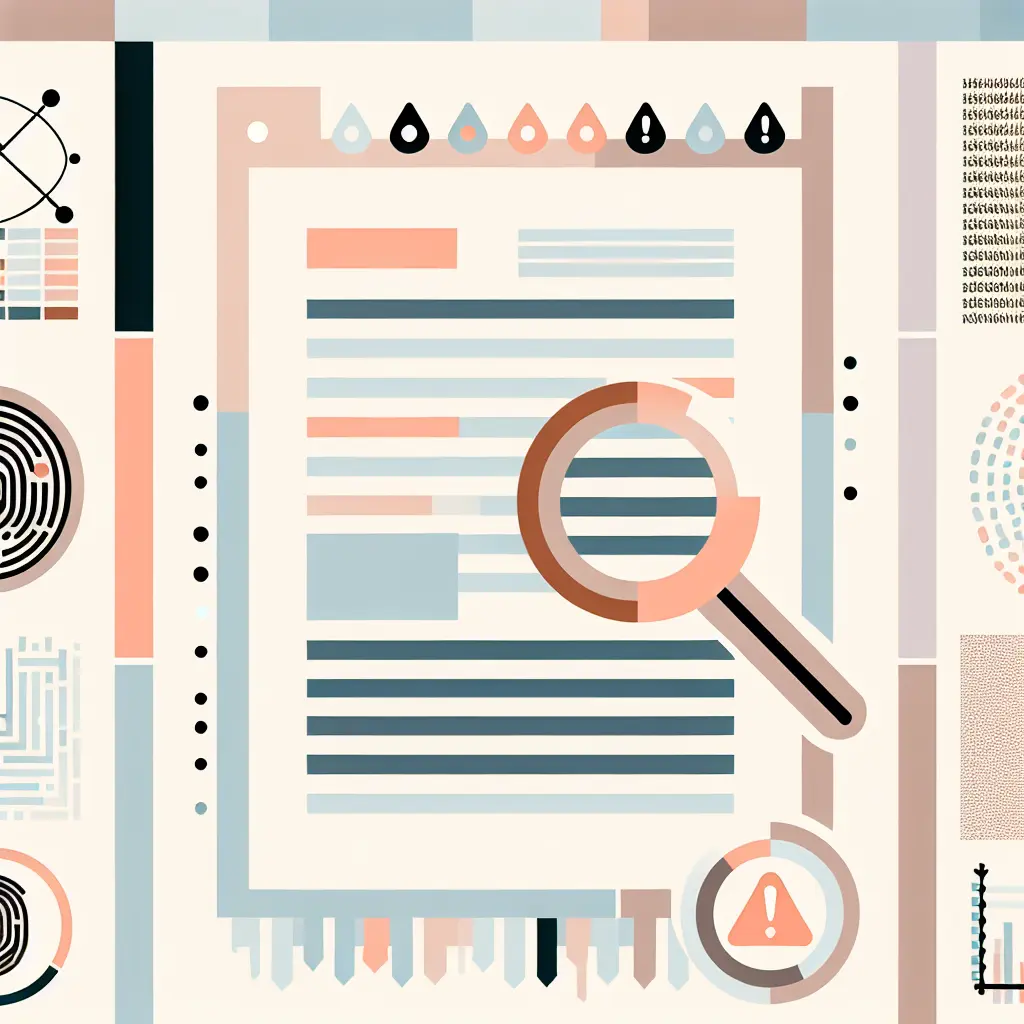 Sistema di rilevamento antiplagio per contenuti generati da AI