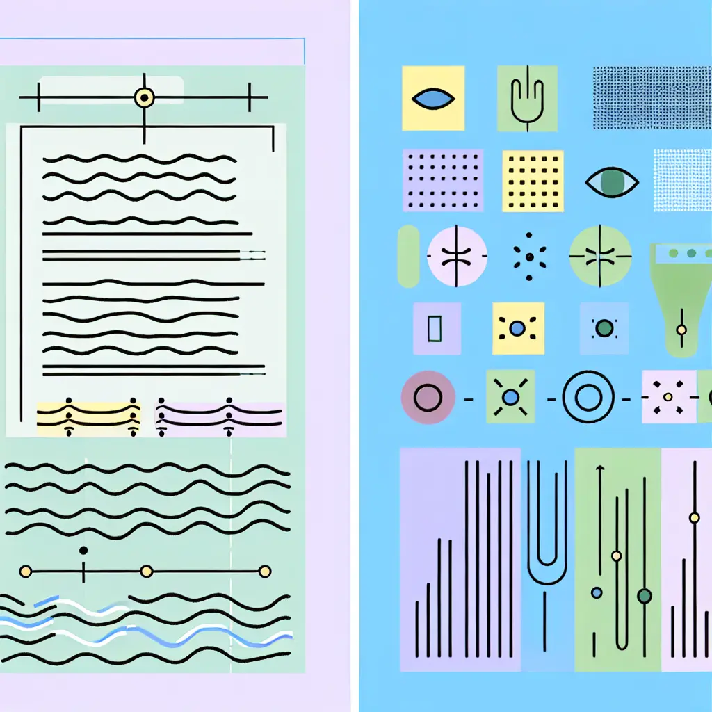 Rappresentazione grafica del software di rilevamento IA che analizza un documento