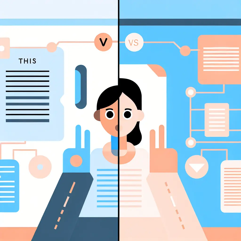 Confronto visivo tra AI generativa e AI assistiva per la scrittura accademica