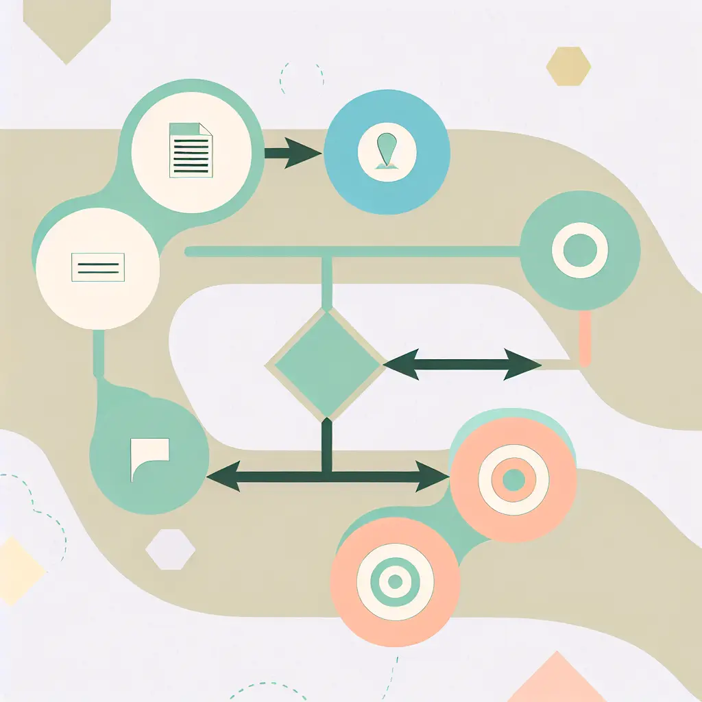 Flusso logico delle connessioni argomentative: da tesi a evidenze a conclusione