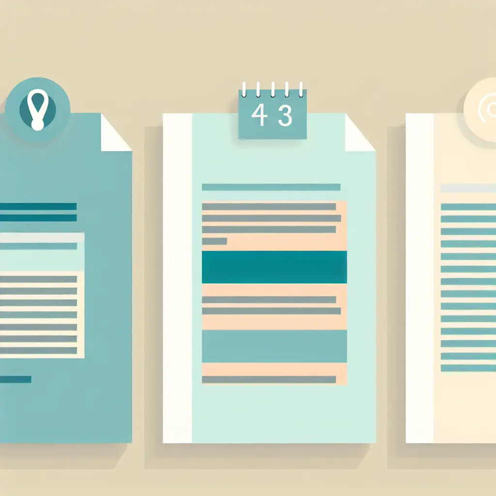 Esempio visivo di formattazione bibliografica nei diversi stili