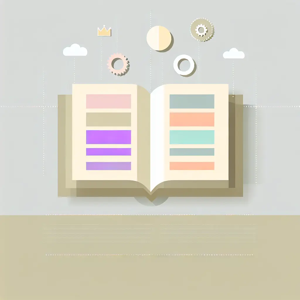 Rappresentazione visiva della periodizzazione storica in capitoli tematici