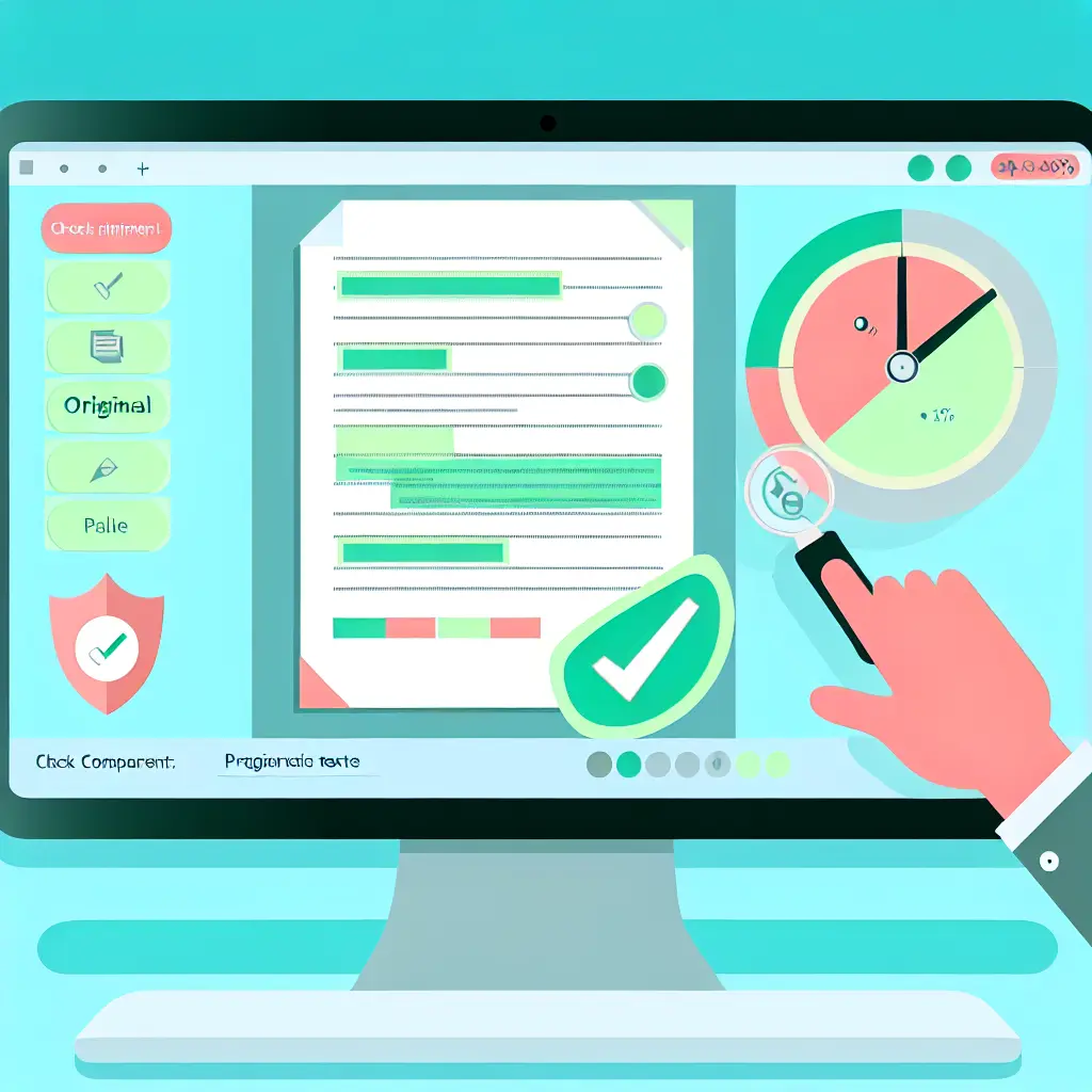 Software antiplagio professionale che analizza percentuale di similitudine in una tesi di laurea