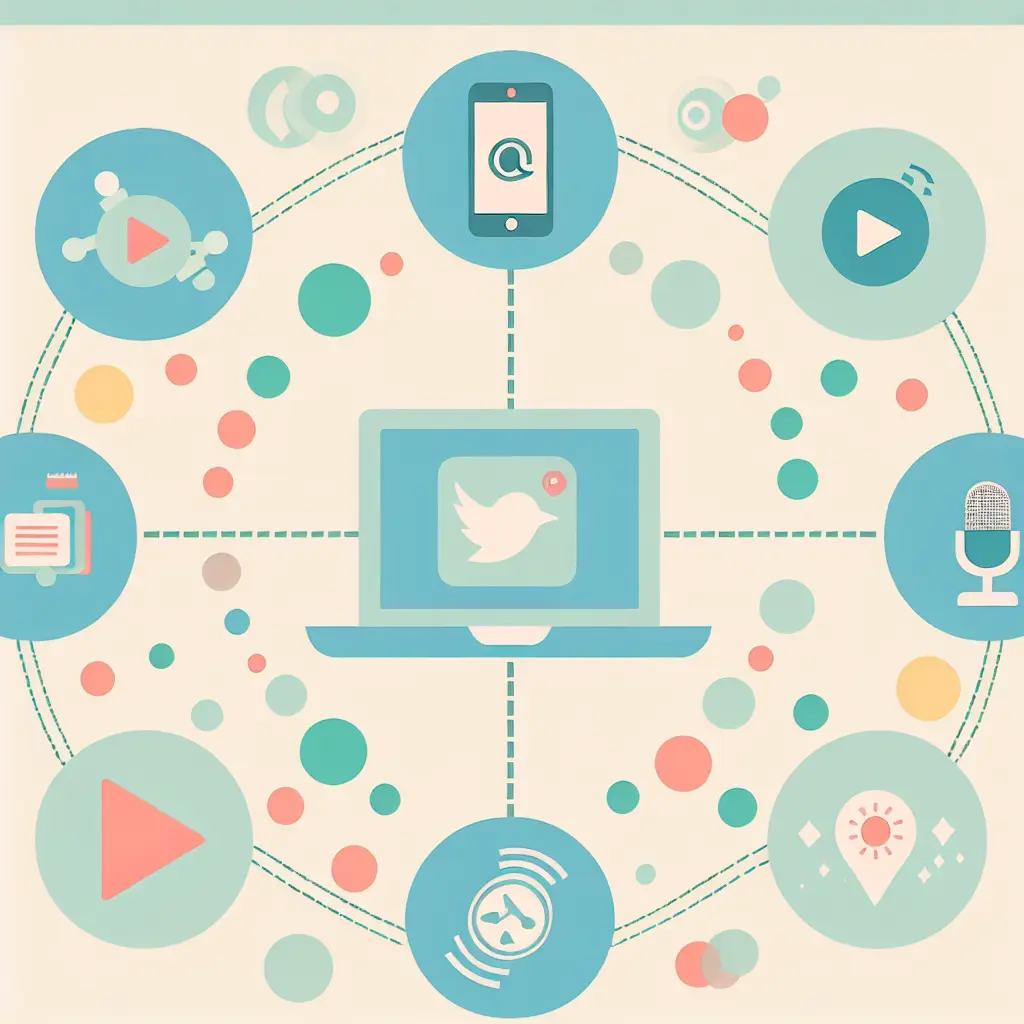 Rappresentazione delle diverse fonti digitali che richiedono citazione accademica