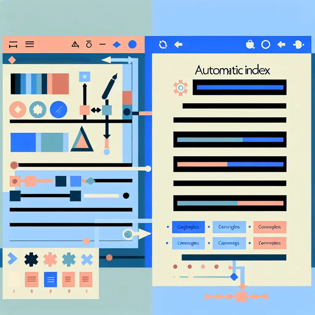 Processo di creazione di un indice automatico in Microsoft Word con stili e formattazione