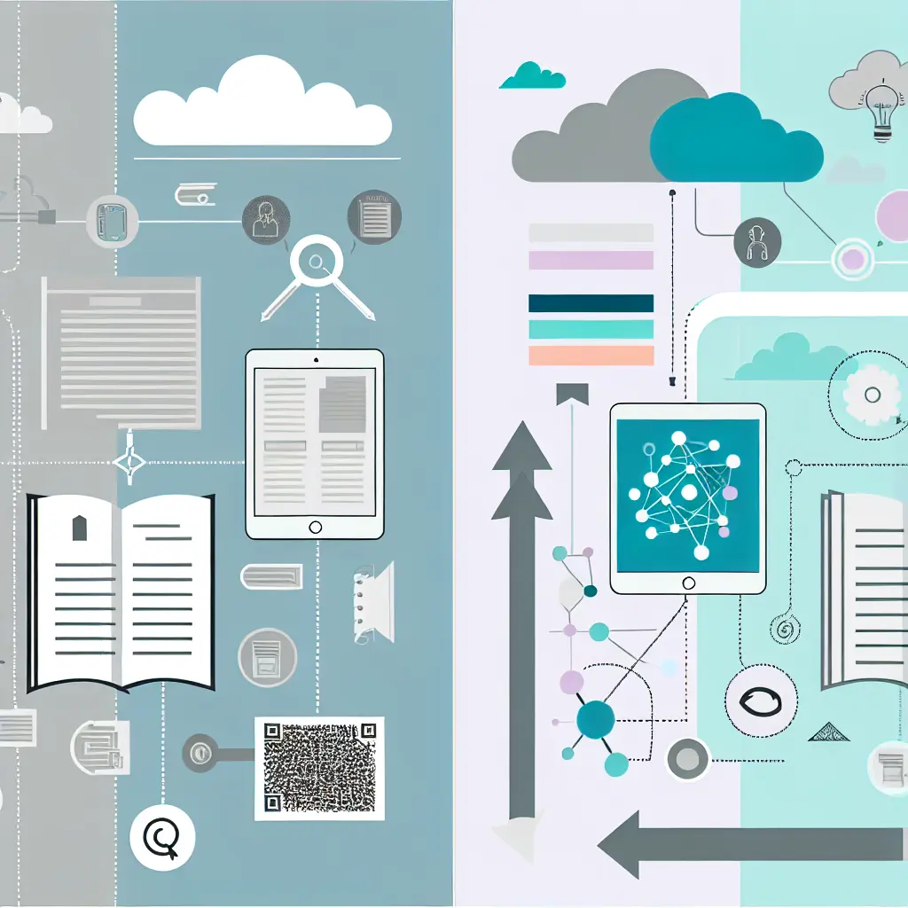Rappresentazione visiva delle tendenze future nella scrittura accademica delle tesi