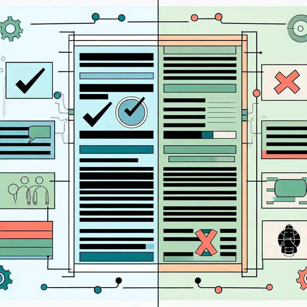 Rappresentazione visiva di metadata bibliografici corretti e errati