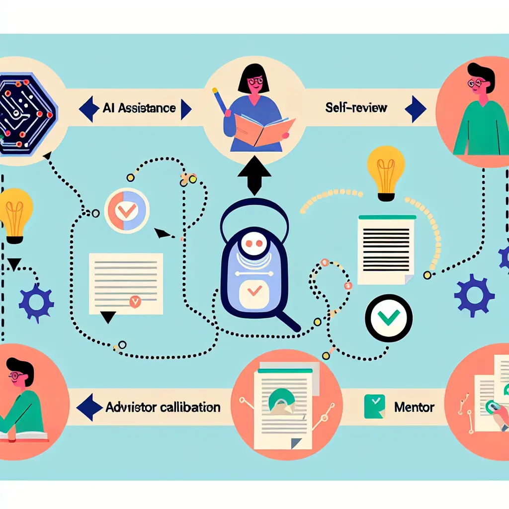 Metodo ibrido per la revisione della tesi: combinazione di IA, revisione umana e autocontrollo