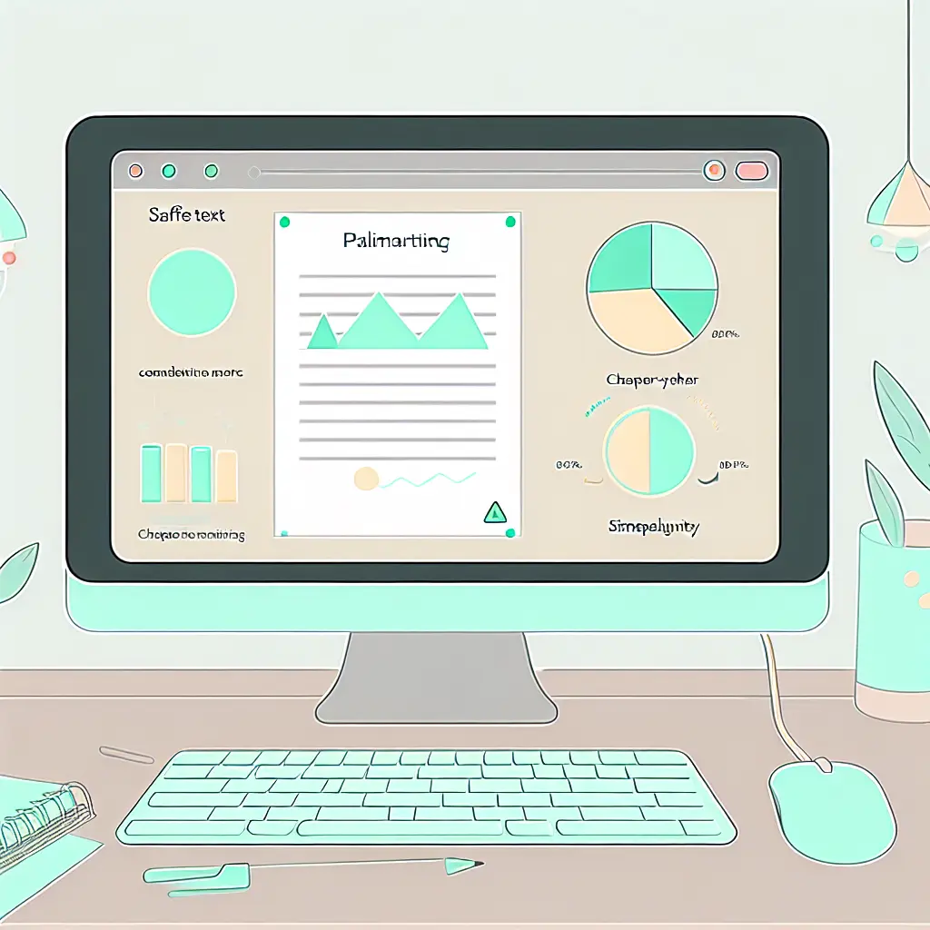 Dashboard di monitoraggio antiplagio in tempo reale che mostra grafici di similitudine progressiva e alert automatici durante la scrittura