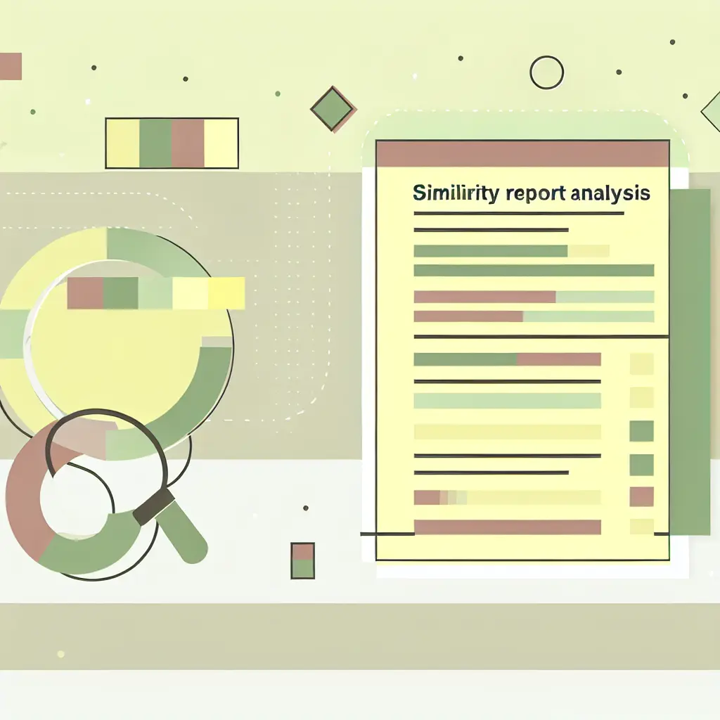 Esempio di analisi dettagliata di un report di similitudine