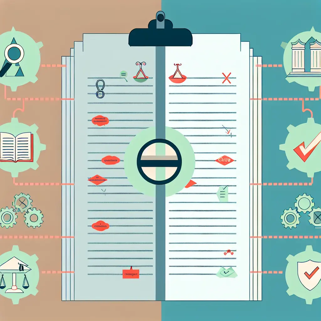 Rappresentazione visiva dell'uso etico dell'AI nella revisione della tesi universitaria