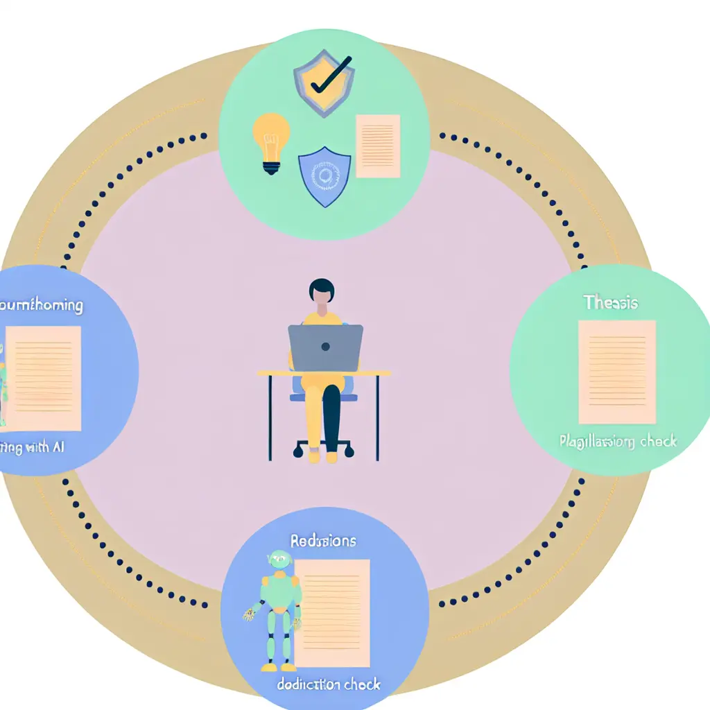 Workflow strategico per la scrittura della tesi con AI