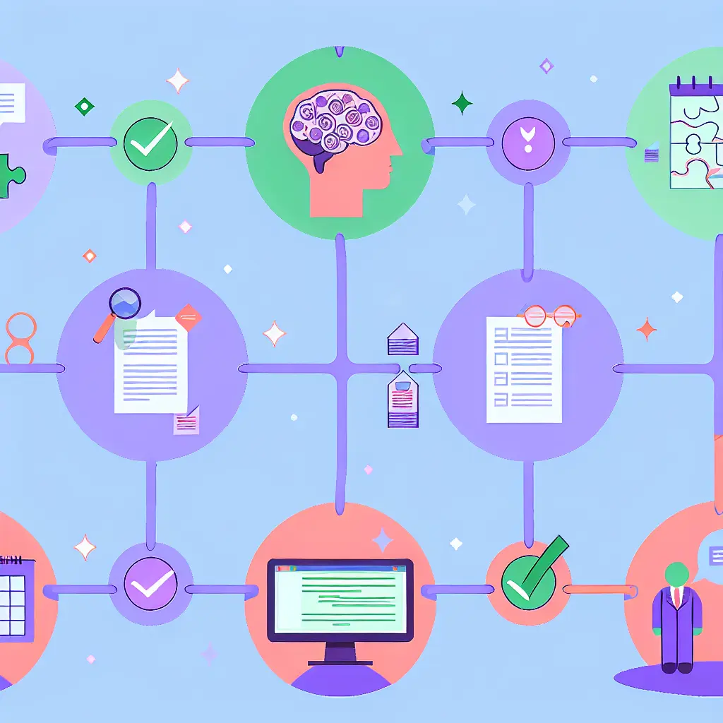 Il processo di pianificazione della tesi in quattro fasi strategiche