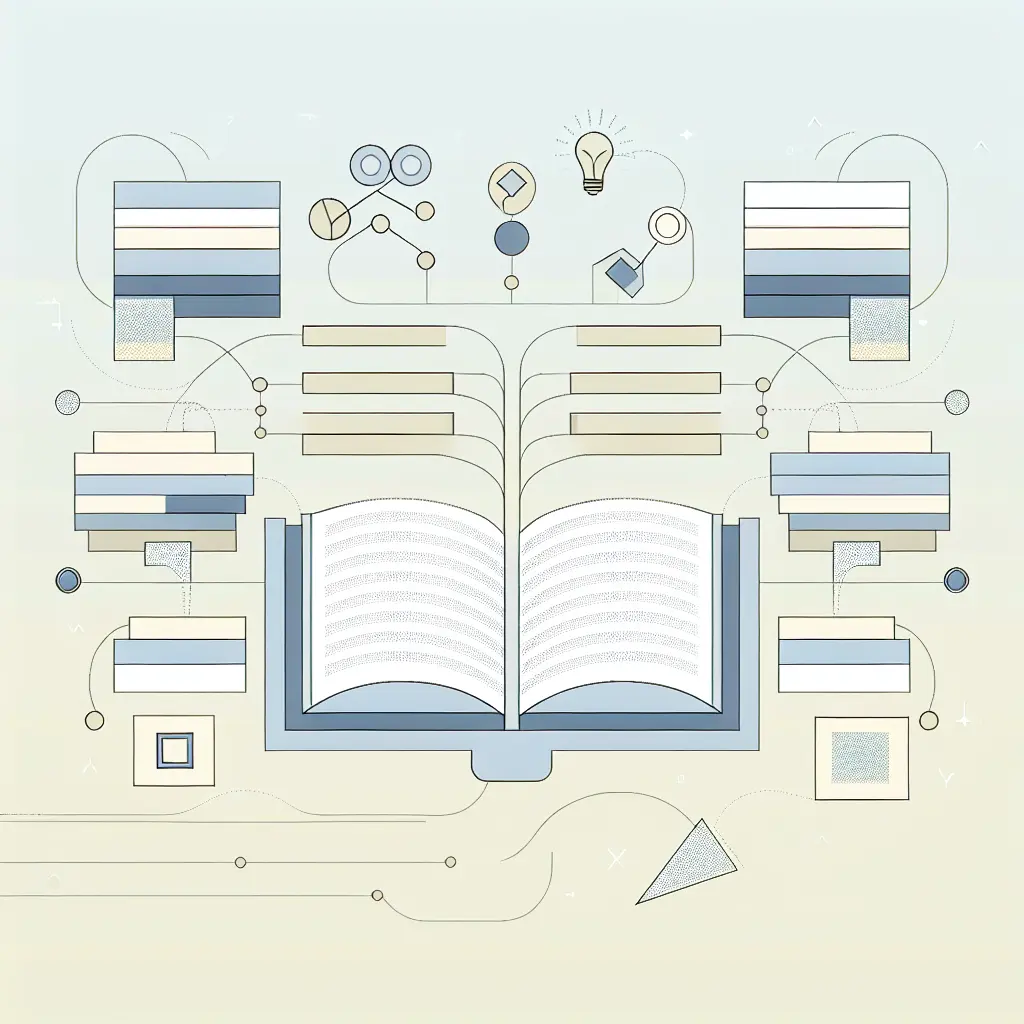 Rappresentazione visiva della struttura della tesi magistrale