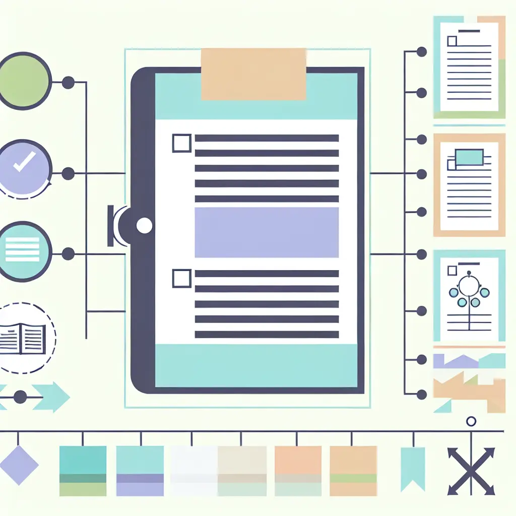Diagramma di pianificazione e strutturazione della tesi con AI