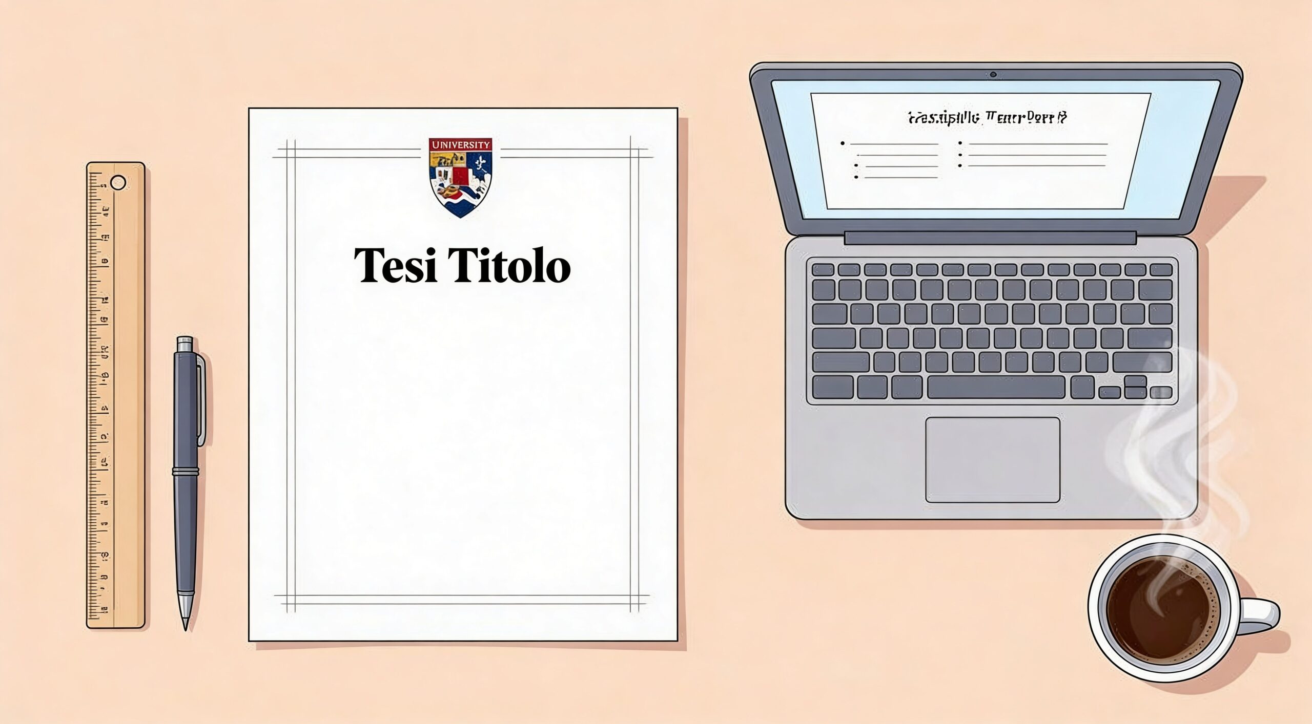 La guida definitiva alla prima pagina tesi perfetta