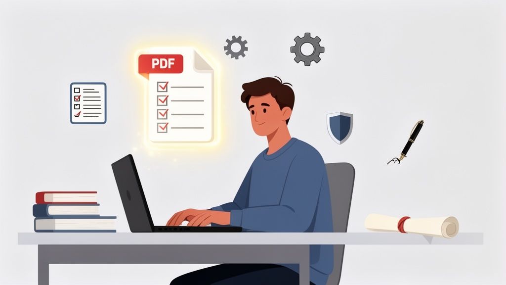 Tesi in PDF: la guida definitiva per un file perfetto e a prova di segreteria