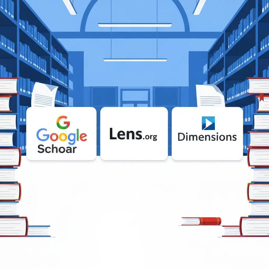 Google Scholar vs Lens.org vs Dimensions 2026: ricerca per tesi
